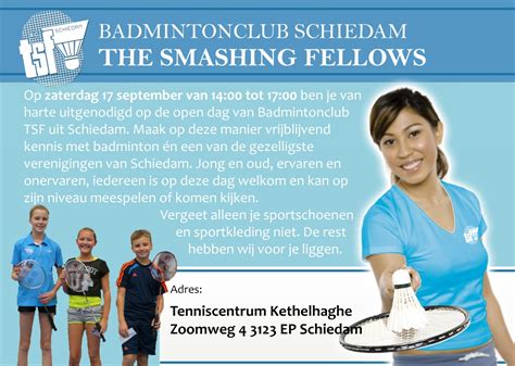 Schiedam Badminton Association: Smash Their Way to Victory .